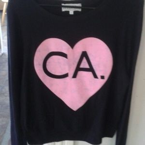 WILDFOX SIZE SMALL BLACK 2SIDED NY/CA
