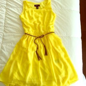 Yellow BCX girls dress