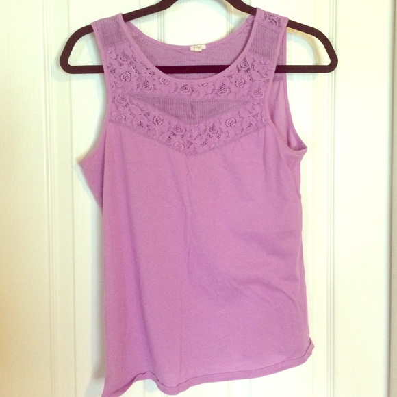 J Crew purple tank