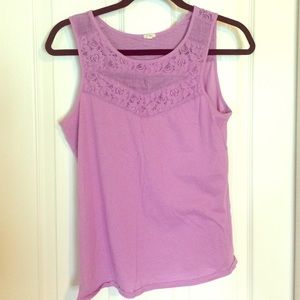J Crew purple tank