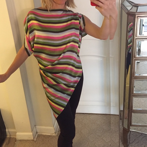 Silk, sleek tunic size 0-2, XS/S