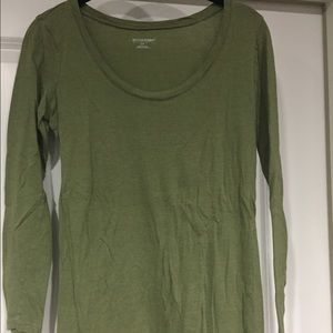 Long Sleeve Scoop Neck T