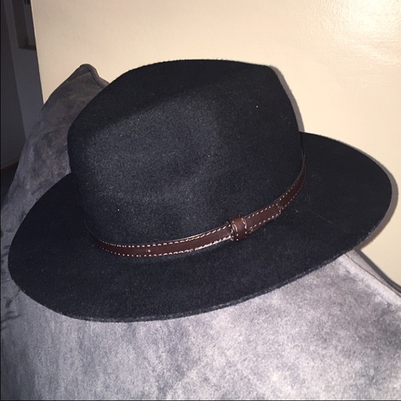 Black Felt Hat