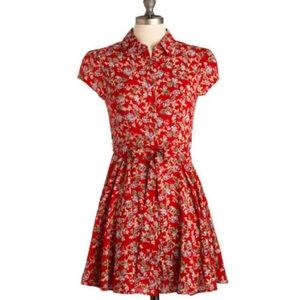 CLOSING SHOP SALE Modcloth Literary Arts Dress