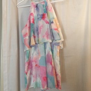 Watercolor romper