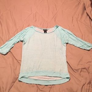 Wet seal half sleeve shirt