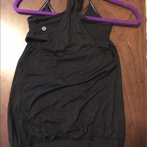 Lululemon No Limits Black Tank