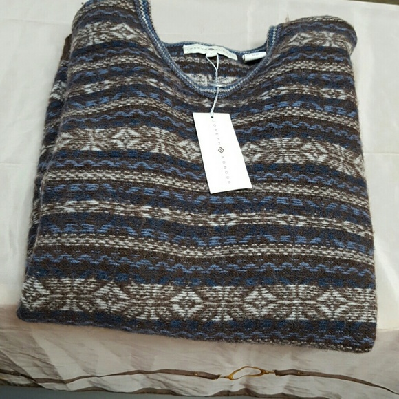 Joseph abboud v neck sweater