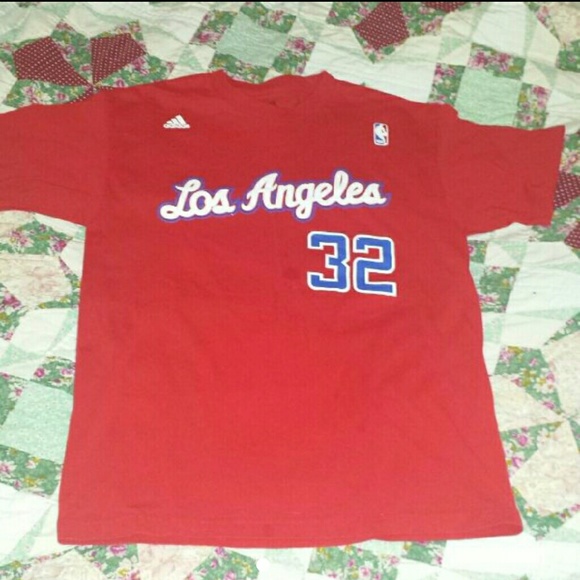 Adidas LA Clippers Blake Griffin tee Sz L