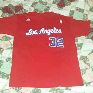Adidas LA Clippers Blake Griffin tee Sz L