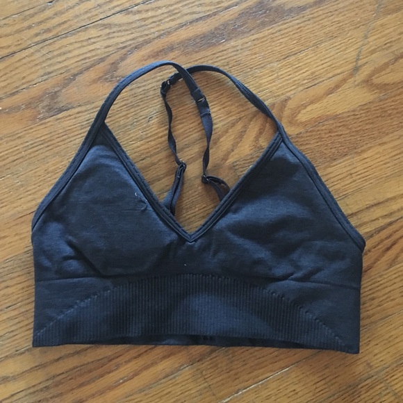 lululemon size 4 seamless sports bra