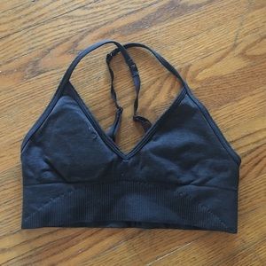 lululemon size 4 seamless sports bra