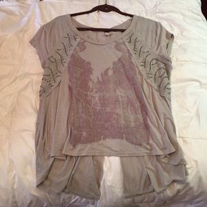 OVERSIZED FREE PEOPLE TEE
