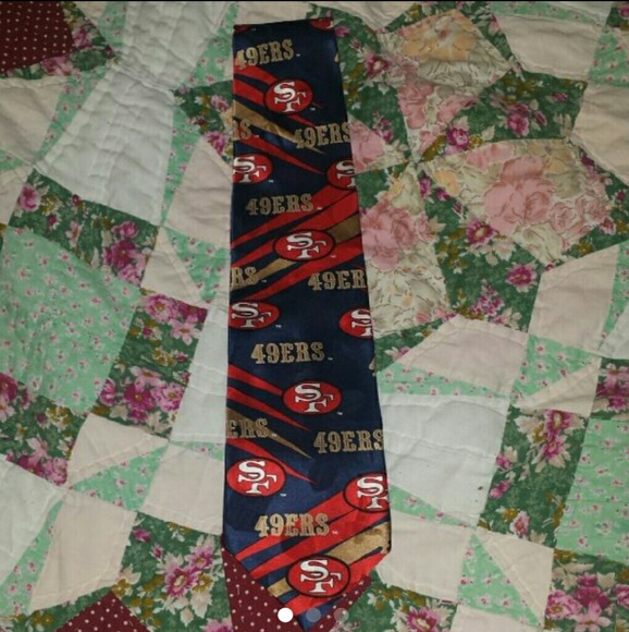 San Francisco 49ers Niners neck tie