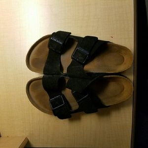 Black Birkenstocks