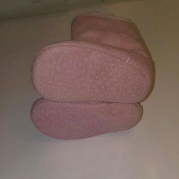 pink baby boots
