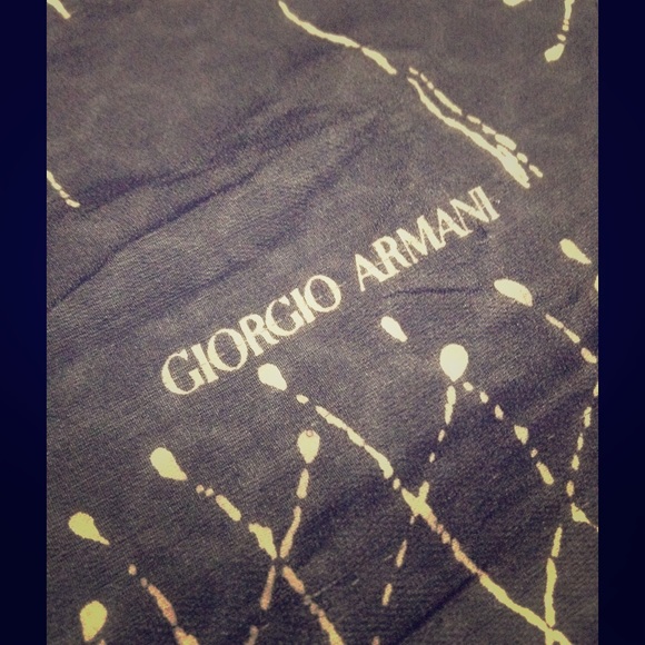 Giorgio Armani Silk Scarf Excellent Condition