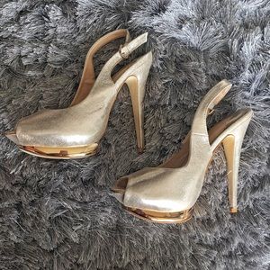 Gold Heels