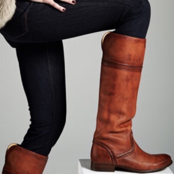 Frye Melissa Trapunto Knee-High Boot