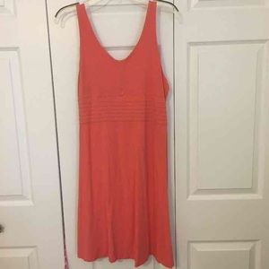 Horny Toad coral dress. Size large