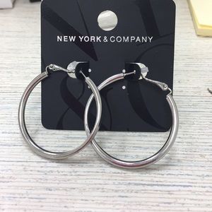 NY and Co hoop earrings