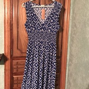 Gorgeous Blue/White Dress