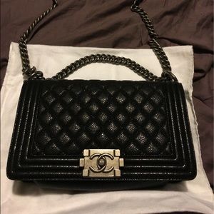 Chanel Leboy- caviar leather medium