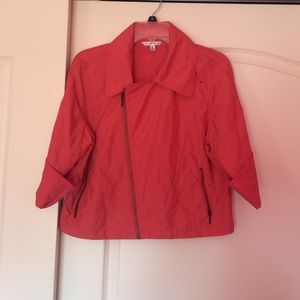 Coral light weight scooter jacket