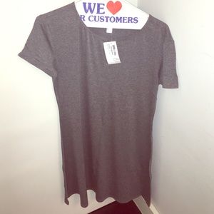 American Apparel Grey tshirt dress