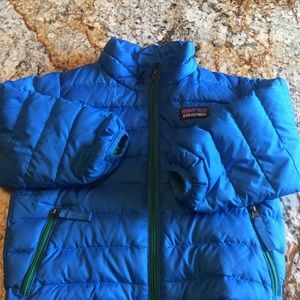Patagonia kids down jacket.