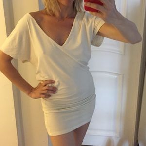 Carilyn Vaile cream bamboo tee