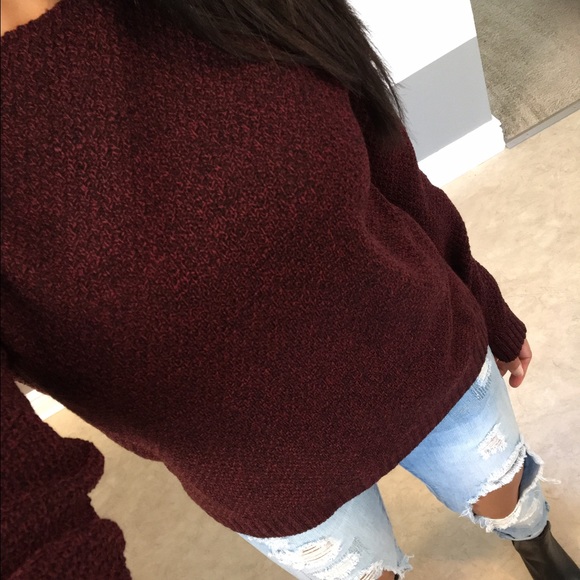 •FINAL PRICE• Oxblood jumper sweater - Picture 4 of 4