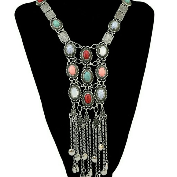 LAST ONE! !๐Boho Chic Long Statement Necklace - Picture 4 of 4