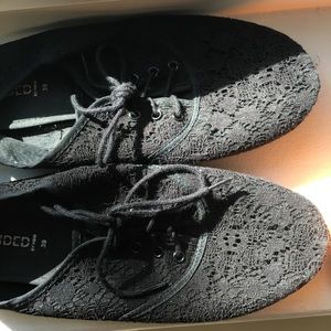 Black Lace Shoes