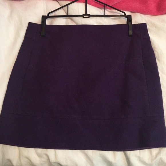 J crew wool skirt