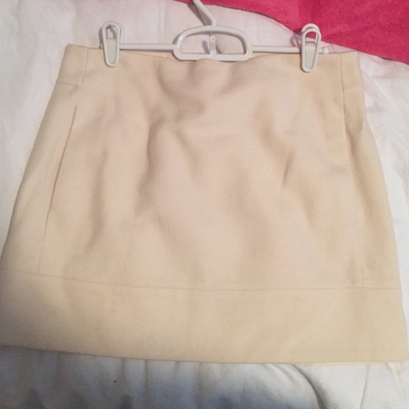 J crew wool skirt