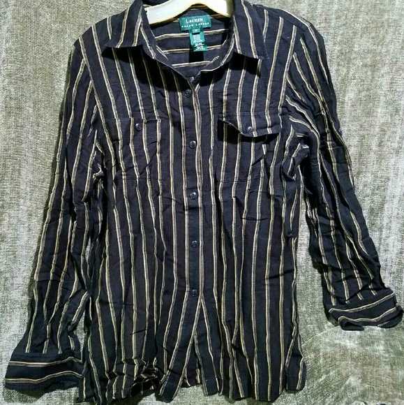 Cute button down long sleeve top
