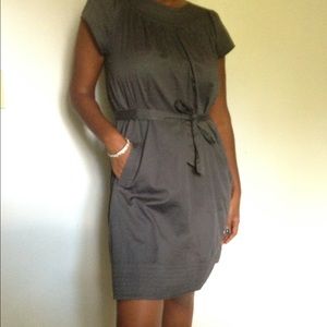 ✨SALE✨Gray Office Dress W/ Pockets 🙌🏾