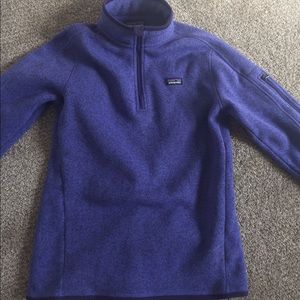 Purple Patagonia 1/4 zip! Size medium!