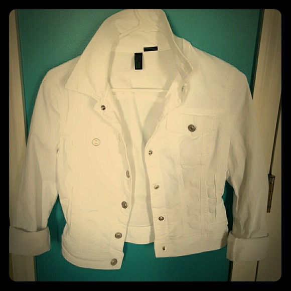 White Jean Jacket