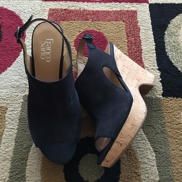 Franco Sarto Shoes - Franco Sarto Wedges Size 8 True Size 7.5