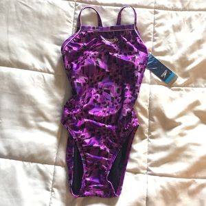 NWT Speedo competition race swimsuit