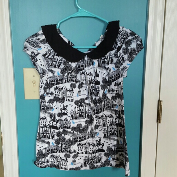 Collared blouse