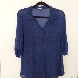 ❌SOLD❌💥Sheer Large 3/4 Top💥