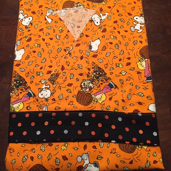 fall scrub top