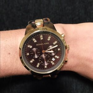 Michael Kors Tortoise Bracelet Watch
