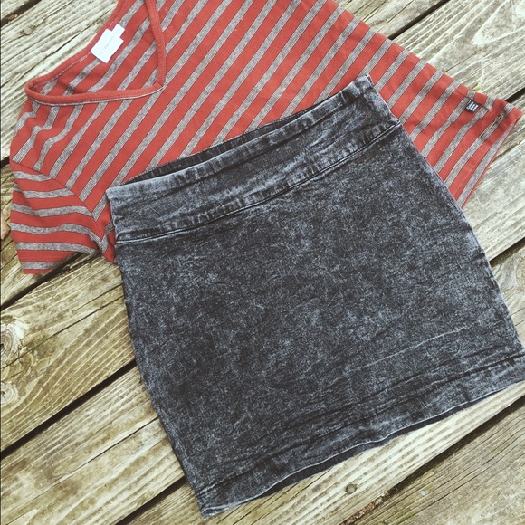 Urban Outfitters BDG faded black skirt