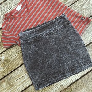 Urban Outfitters BDG faded black skirt