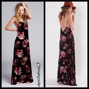 Floral maxi dress
