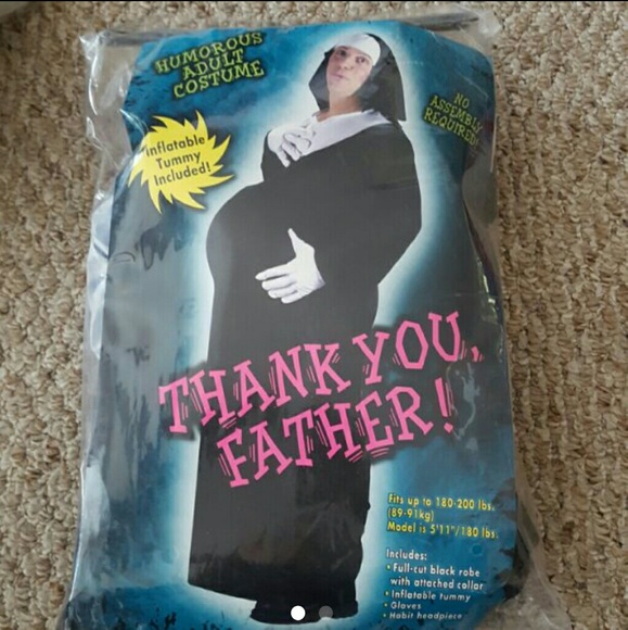 Pregnant nun halloween costume